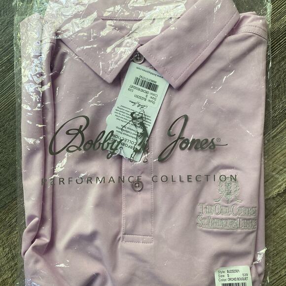 Bobby Jones performance jersey Solid Polo Shirt - Picture 3 of 7
